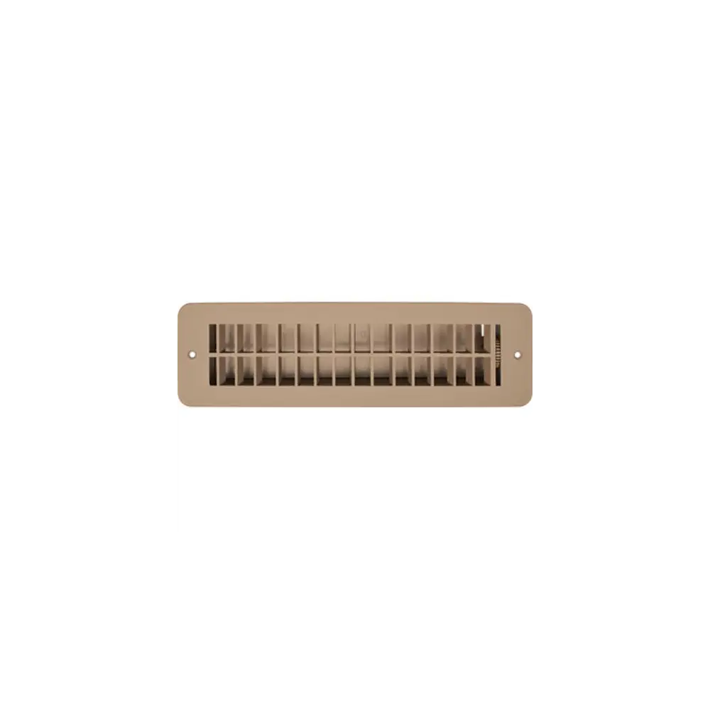 Rectangular 10" Vent w/ Damper - Tan - RVDH861